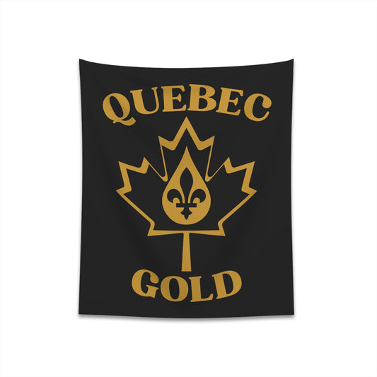 DRAPEAU QUEBEC GOLD